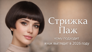 Стрижка паж